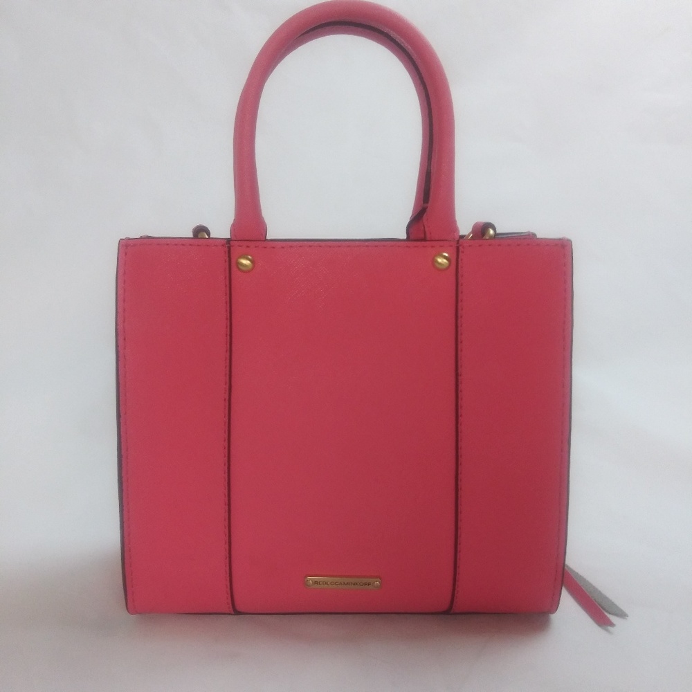 REBECCA MINKOFF CORAL MINI TOTE CROSSBODY MAB EUC